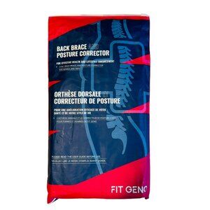 Fit Geno Back Brace and Posture Corrector Unisex size medium